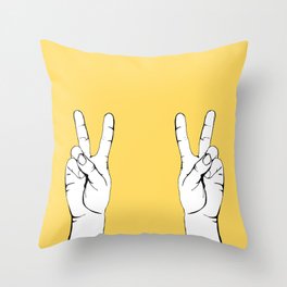 Peace I Throw Pillow