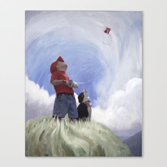 Standard Bearer Canvas Print