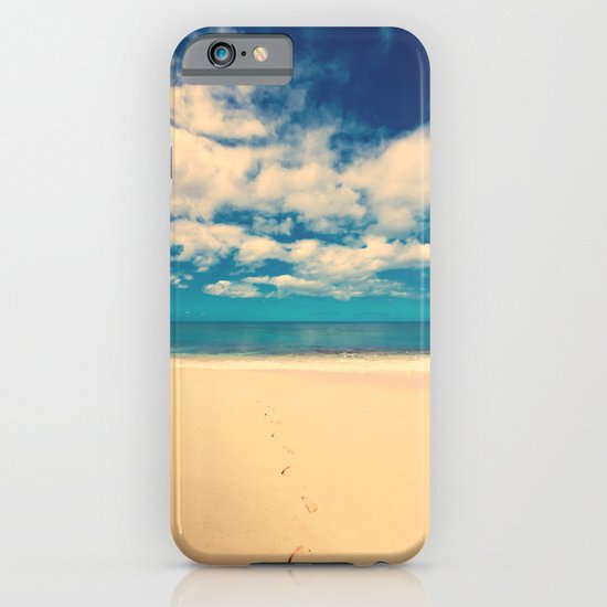 Footprints in the Sand iPhone & iPod Case