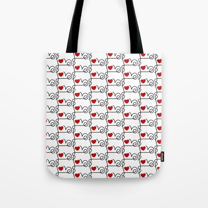 Sweet Love for your Valentine Handwritten Tote Bag