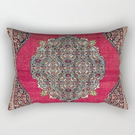 Bijar Kurdish Northwest Persian Rug Print Rectangular Pillow