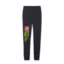 Pink Tulips Kids Joggers