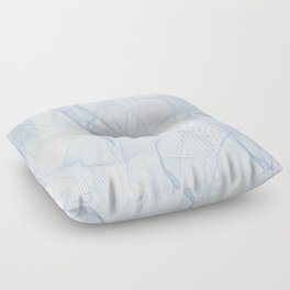 White Cloth Pattern Design Floor Pillow
