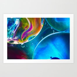 Rainbow Marble Art Prints Society6