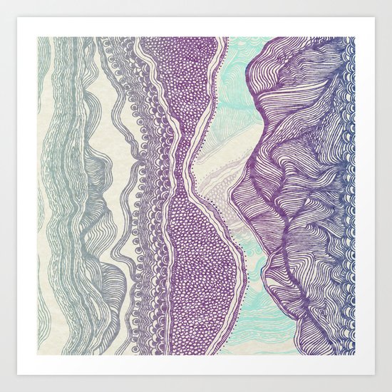 Mountain Climb Art Print