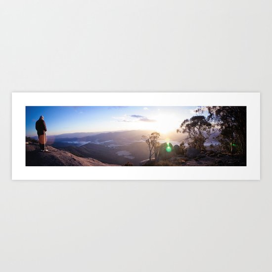 With Your Own Eyes Art Print