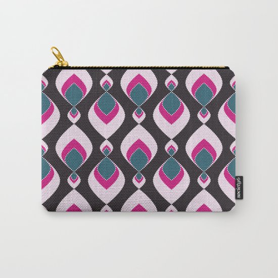 Multi-colored pattern . Carry-All Pouch