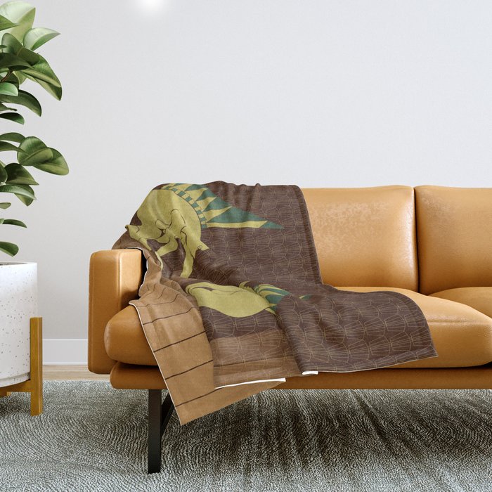 The Great Gargoyle Throw Blanket