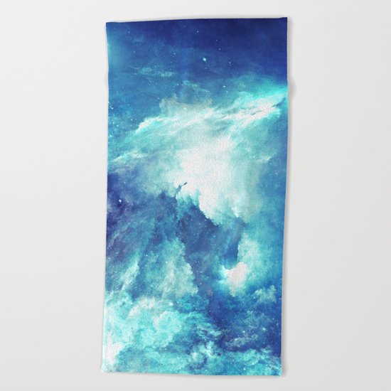 Stardust Waves Beach Towel