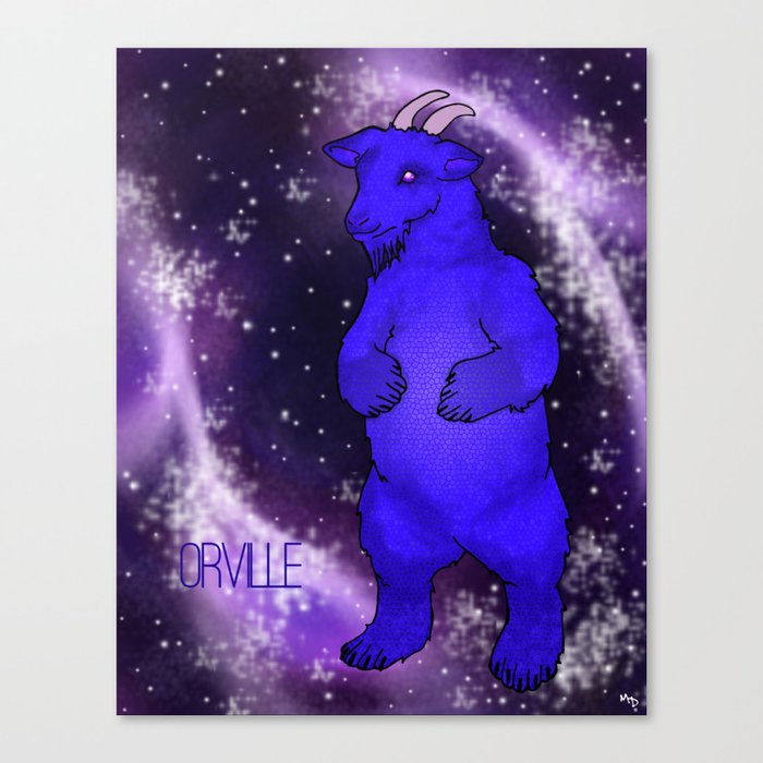 Orville the Space Beast Canvas Print
