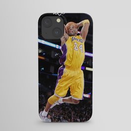 K.B, Kobe#Bryant Dunks Basketball Sports Poster Poster iPhone Case