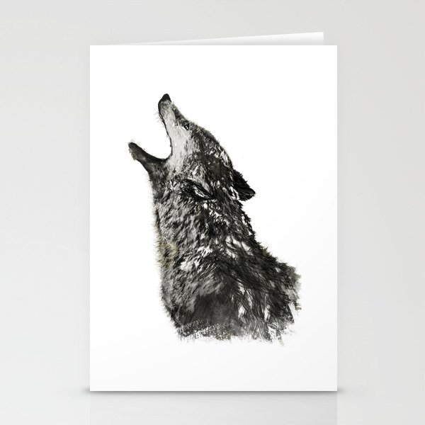 The Wolf Stationery Cards