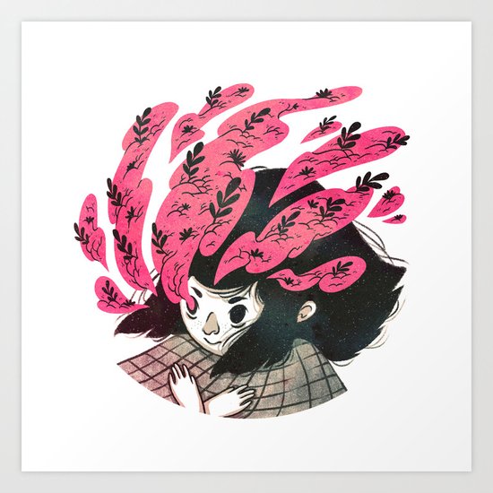 Nature vs Nurture Art Print