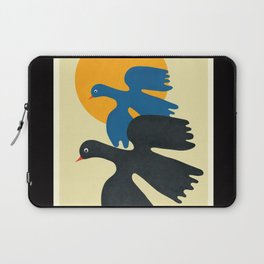 Abstract morning pair flight 1 Laptop Sleeve