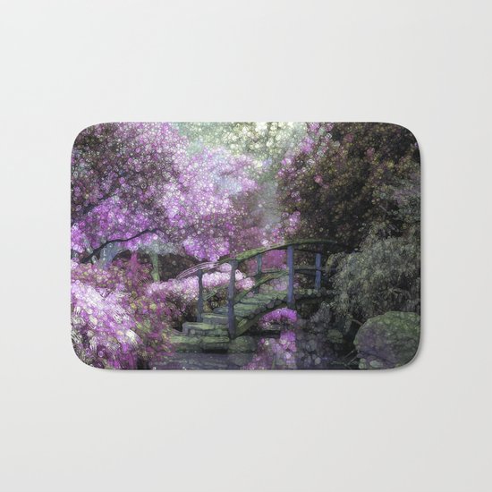 Purple Pink Paradise Bath Mat