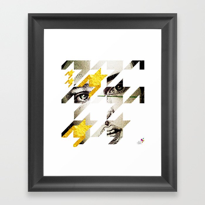 Maze Hound Framed Art Print