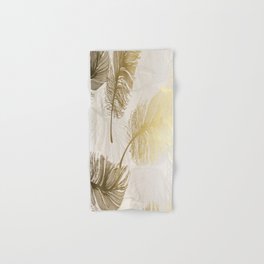 feather patterns Hand & Bath Towel