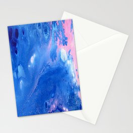 Pink Galaxy  Stationery Cards