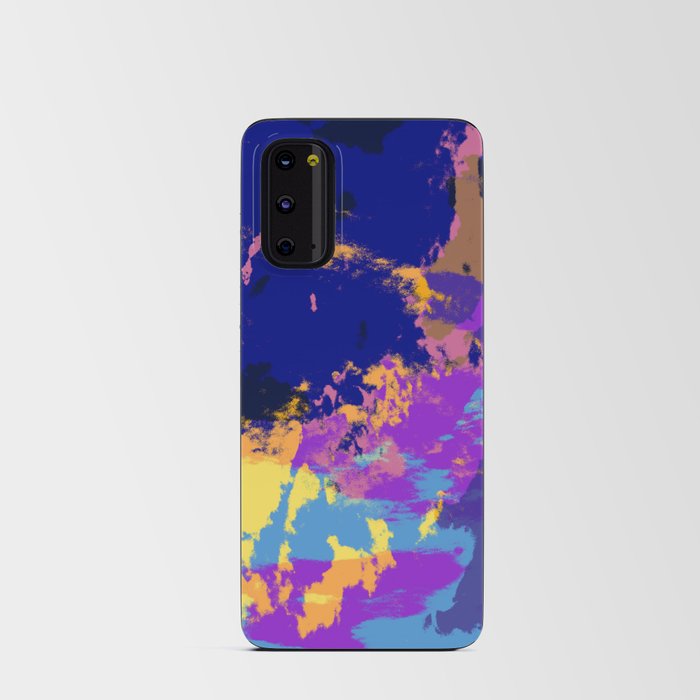 Hisayo - Abstract Colorful Camouflage Tie-Dye Style Pattern Android Card Case