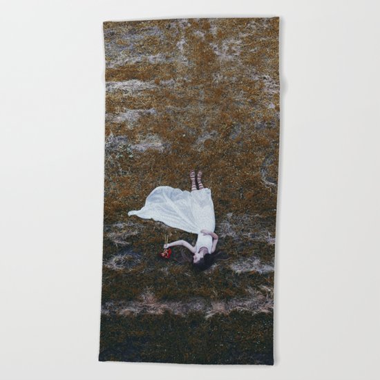 Alone Beach Towel