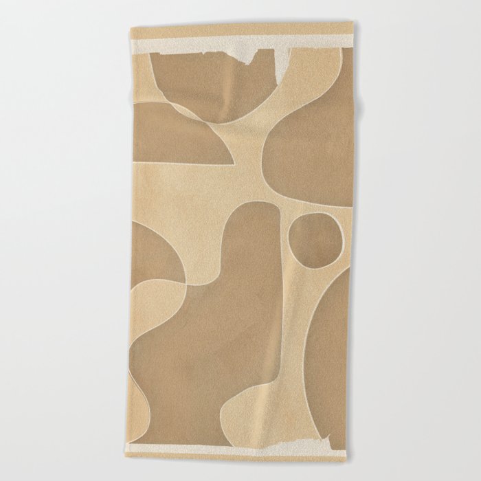 Abstract Forms 03 Beach Towel