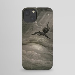 Gustave Doré - Fallen angel iPhone Case
