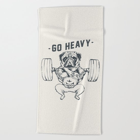 GO HEAVY Beach Towel