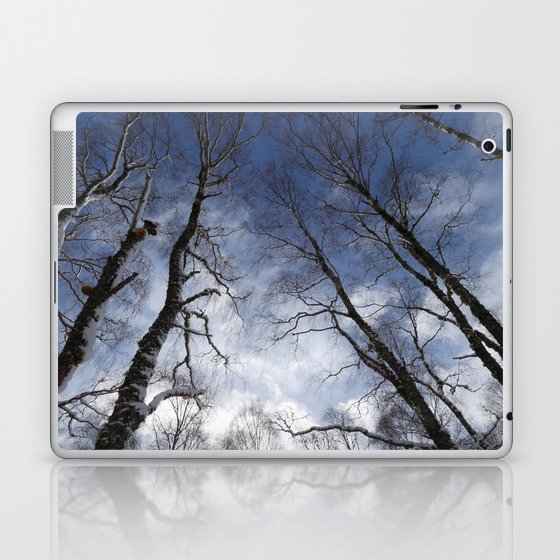 Winter Sky Drama  Laptop & iPad Skin