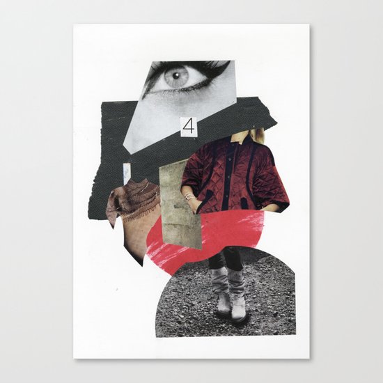 four eyes Canvas Print