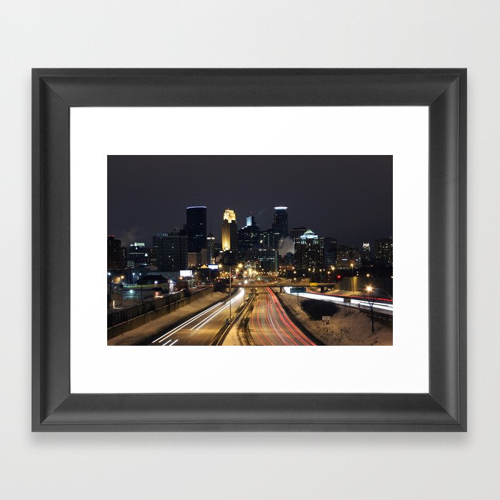 Minneapolis Framed Art Print
