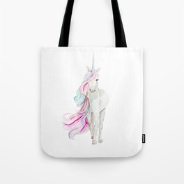 Watercolor Unicorn Tote Bag