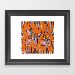 DISTRACTION ABSTRACTION Framed Art Print