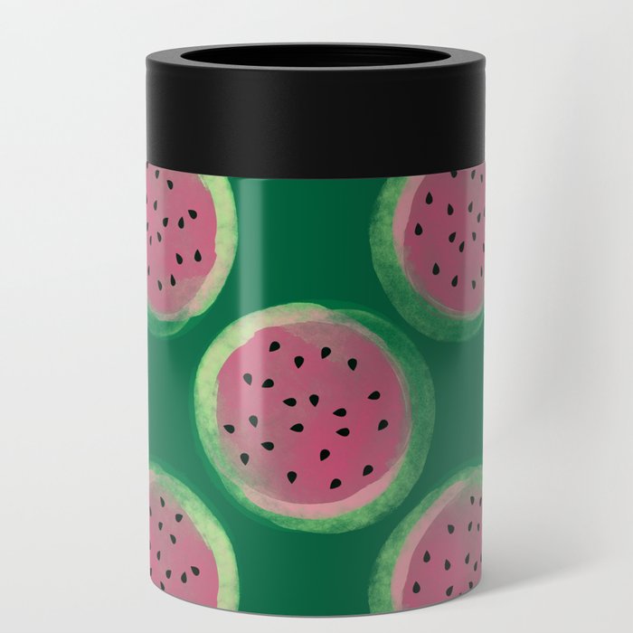 Watermelon Seamless Repeat Pattern Can Cooler