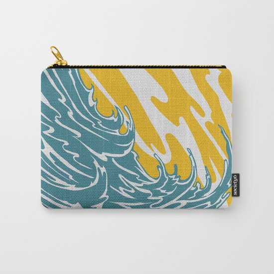 Waves Carry-All Pouch