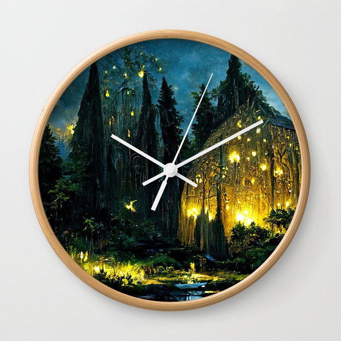 City of Elves Wall Clock