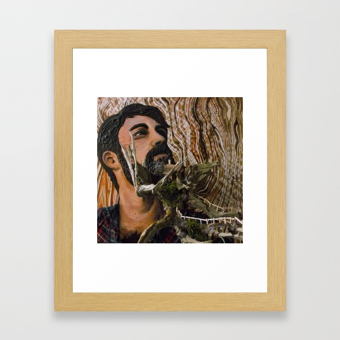 root beard Framed Art Print