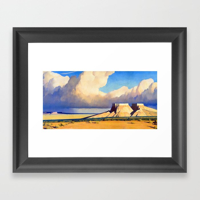 Maynard Dixon Desert Mesa Framed Art Print
