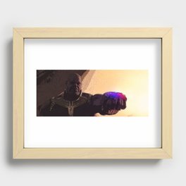 "As all things should be." Recessed Framed Print