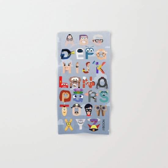 P is for Pixar (Pixar Alphabet) Hand & Bath Towel