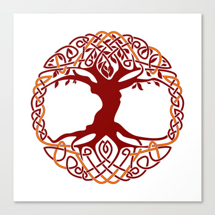 Yggdrasil Tree Of Life Canvas Print