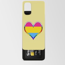 Pan Pride Heart Android Card Case