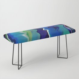 Fluid Abstract 4 (Aqua Purple) Bench