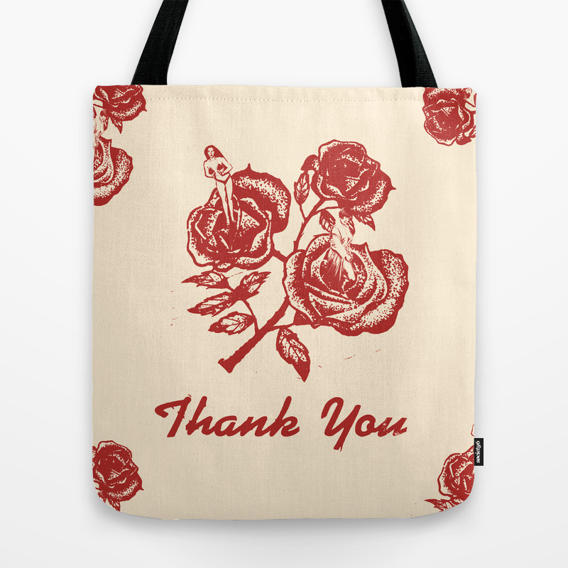 thank you tote bag