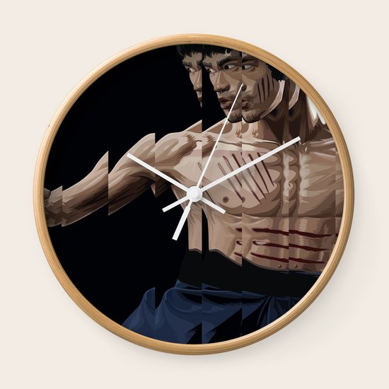 Enter the Dragon Wall Clock