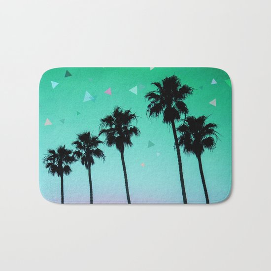 Palm Trees 4 Bath Mat