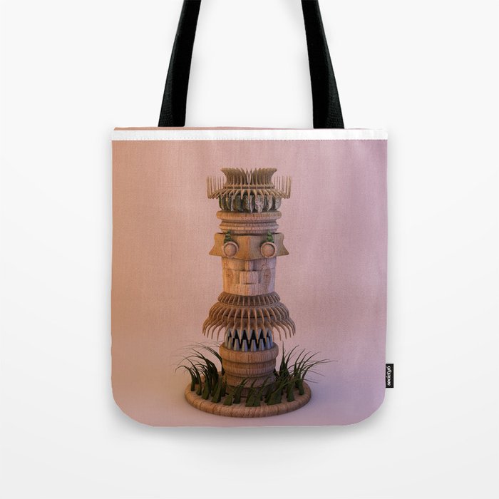 Animal Tiki 3d Tote Bag By Angeldecuir Society6