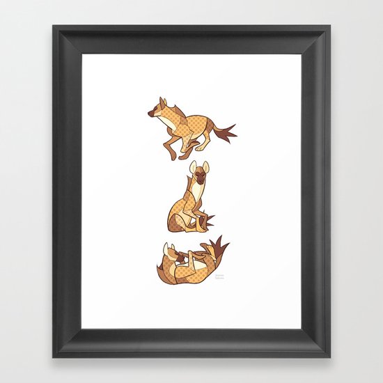 Hyena Framed Art Print
