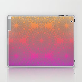 Hot Pink & Yellow Mandala Laptop & iPad Skin