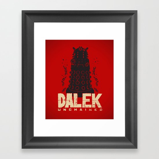 Dalek Unchained Framed Art Print