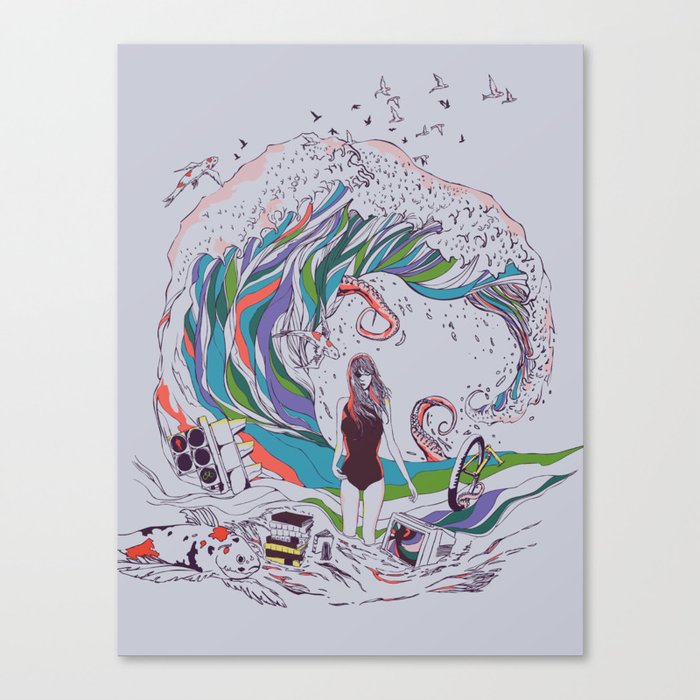 Ocean Myths Canvas Print
